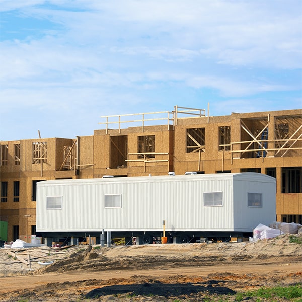 construction site office trailers can be rented for short-term or long-term periods, depending on the project's duration